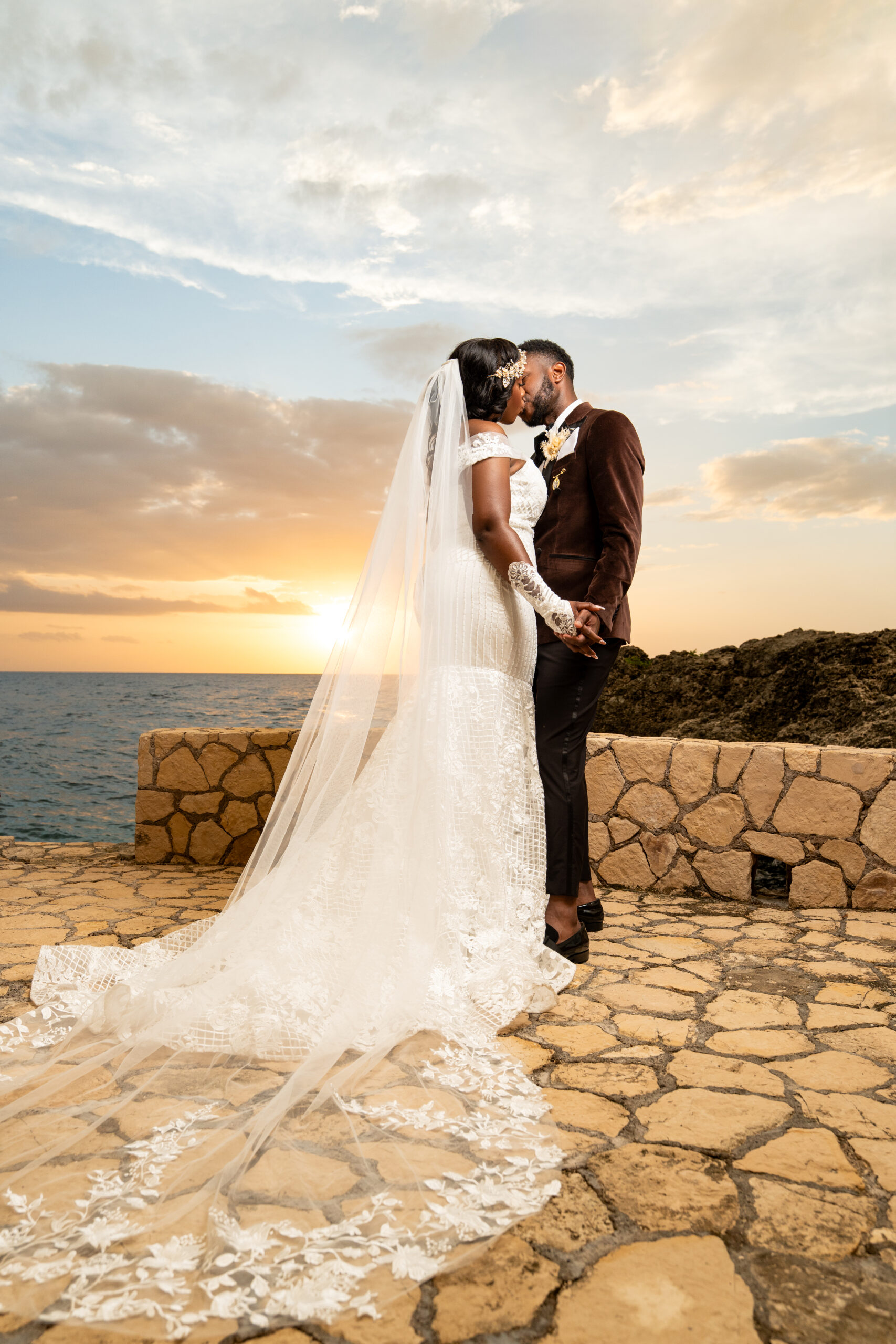 Wedding couple in Jamaica
